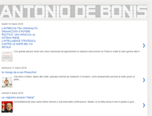 Tablet Screenshot of antoniodebonis.com
